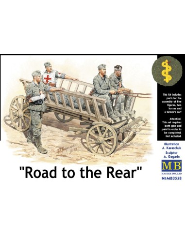 Road to the rear 5 figs + cart 
