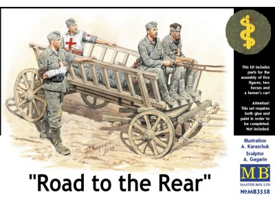 Road to the rear 5 figs + cart 