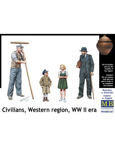 Civilians, Western region, WWII era 