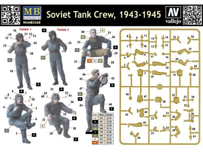 Soviet tank crew, 1943-1945 