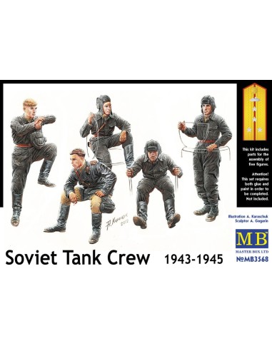 Soviet tank crew, 1943-1945 