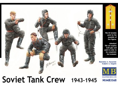 Soviet tank crew, 1943-1945 