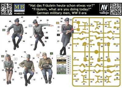 Fräulein, what are you doing today? 