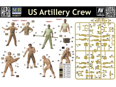 U.S. artillery crew 