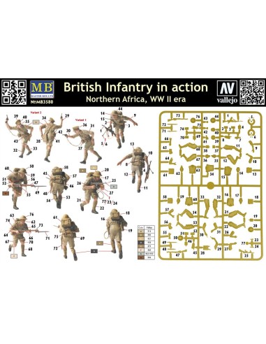 British Infantry North Africa Desert 