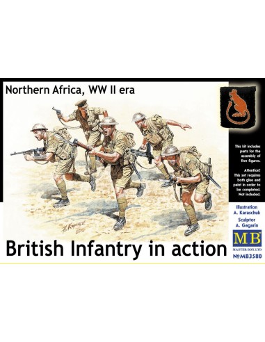 British Infantry North Africa Desert 