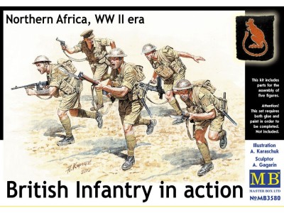 British Infantry North Africa Desert 