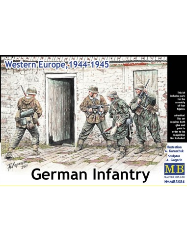 German Infantry, Western Europe, 1944-45 