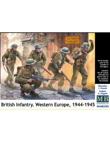 British Infantry. Western Europe. 1944-1945 