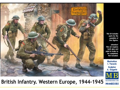 British Infantry. Western Europe. 1944-1945 