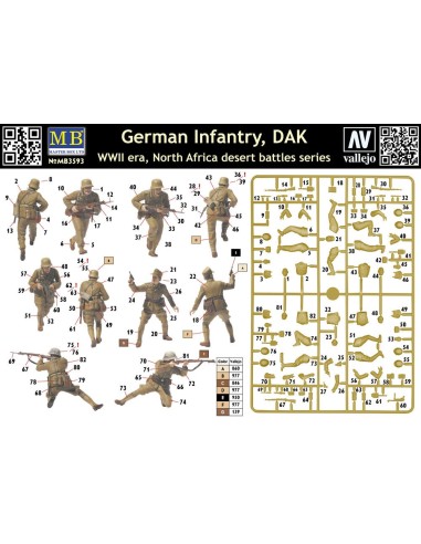 Germ. infan.,DAK. N. Africa desert batt. 