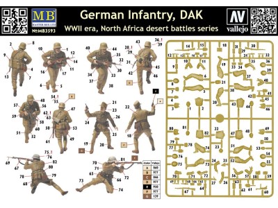 Germ. infan.,DAK. N. Africa desert batt. 