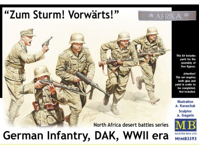 Germ. infan.,DAK. N. Africa desert batt. 