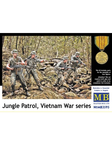 Jungle patrol, Vietnam War series 