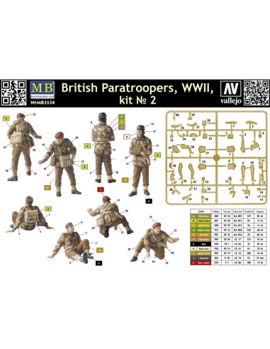 British Paratroopers WWII Rigid Landing Operation Market Garden 1944 