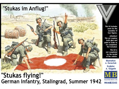 Stukas flying 