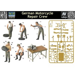 German Motorcycle repair team  2