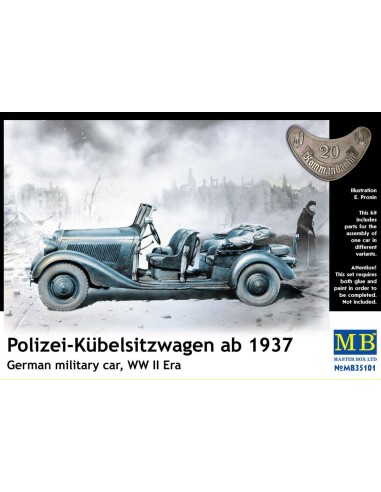 Polizei-Kubelsitzwagen ab 1937 mil. car 
