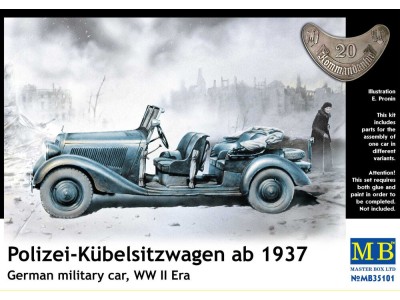 Polizei-Kubelsitzwagen ab 1937 mil. car 