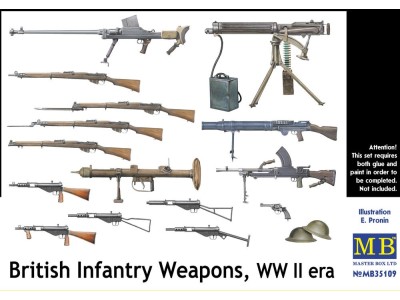 British infantry weapons, WWII era 