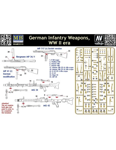 German infantry weapons, WWII 
