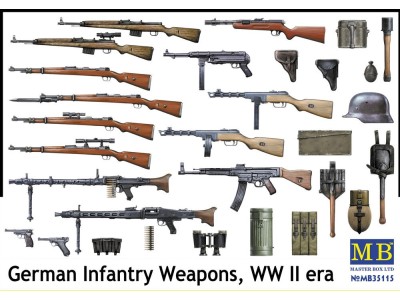 German infantry weapons, WWII 