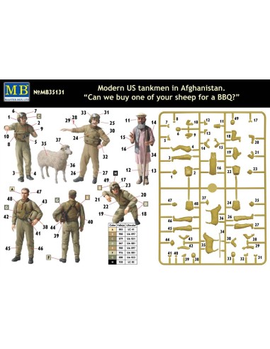 Modern U.S. tankmen in Afghanistan 