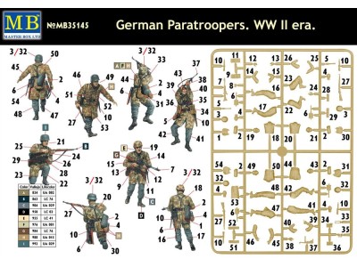 German Paratroopers, WWII era 