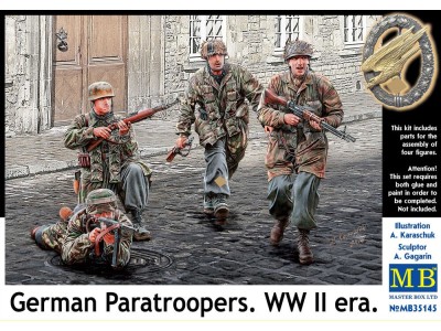 German Paratroopers, WWII era 