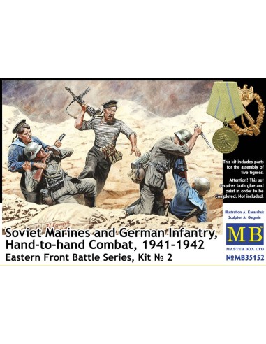Soviet marines and German infantry,Handt 