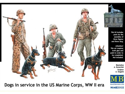 Dogs in service in US Marine Corps 