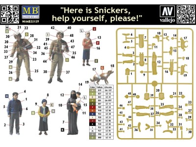 Here is Snickers help yourself, please 