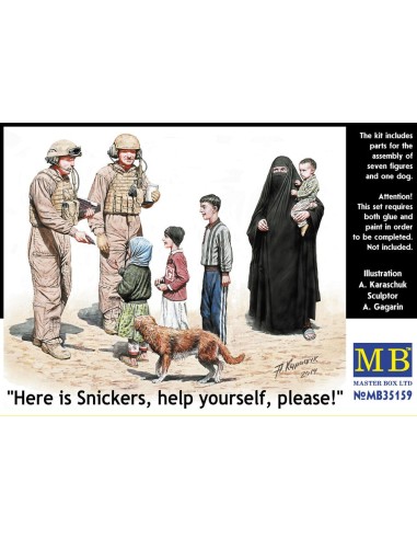 Here is Snickers help yourself, please 