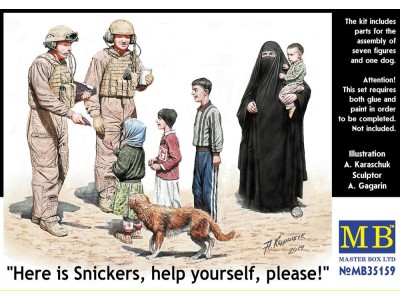 Here is Snickers help yourself, please 