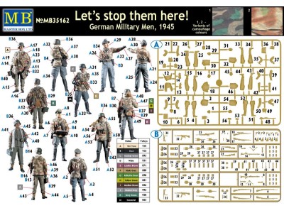 Let´s stop them here" German military me 
