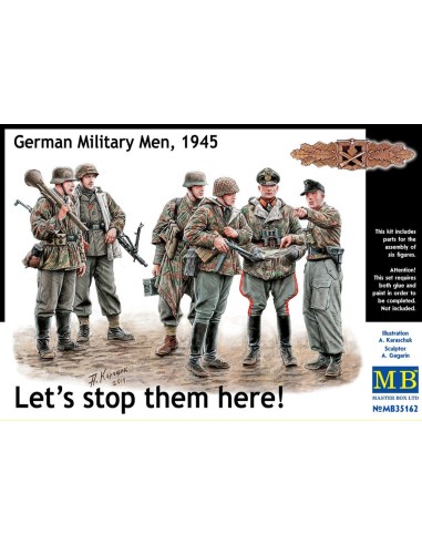 Let´s stop them here" German military me 