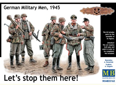 Let´s stop them here" German military me 