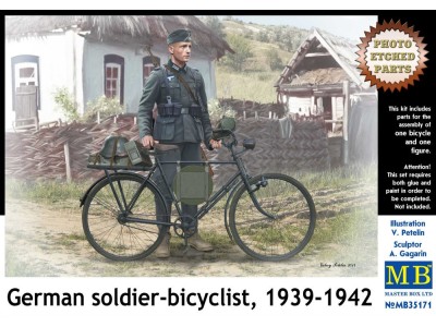 German soldier-bicyclist, 1939-1942 