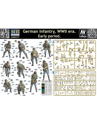 German infantry,WWII era. Early period 