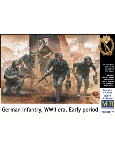 German infantry,WWII era. Early period 
