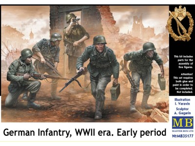 German infantry,WWII era. Early period 