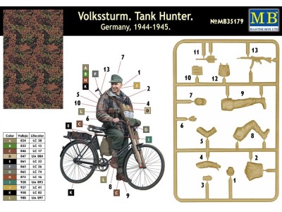 Volkssturm.Tank Hunter, 1944-1945 