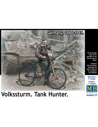 Volkssturm.Tank Hunter, 1944-1945 
