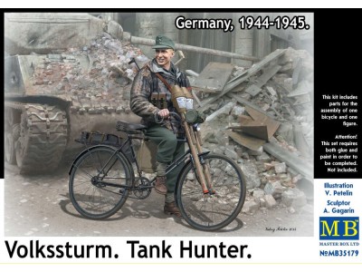 Volkssturm.Tank Hunter, 1944-1945 