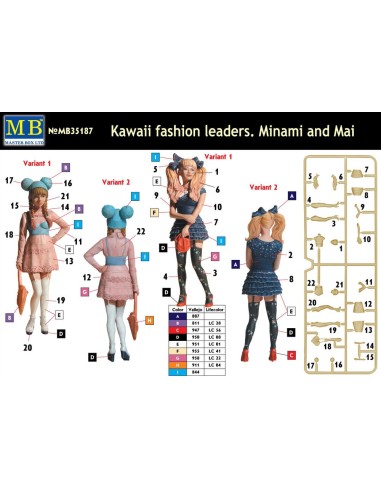 Kawaii fashion leaders.Minami and Mai 
