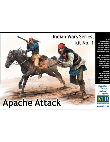 Apache Attack,Indian Wars Series,kit No1 