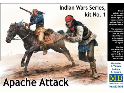 Apache Attack,Indian Wars Series,kit No1 