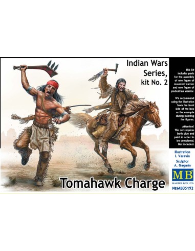 Tomahawk Charge.Indian Wars Series, kit No.2 