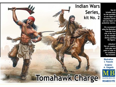 Tomahawk Charge.Indian Wars Series, kit No.2 