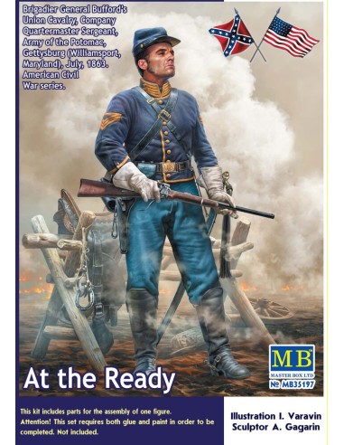 At the Ready Brigadier General Bufford's Union Cavalr 